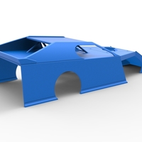 Shell of Dirt Modified stock car Scale 1:25 - Thumbnail 12