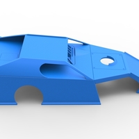 Shell of Dirt Modified stock car Scale 1:25 - Thumbnail 13