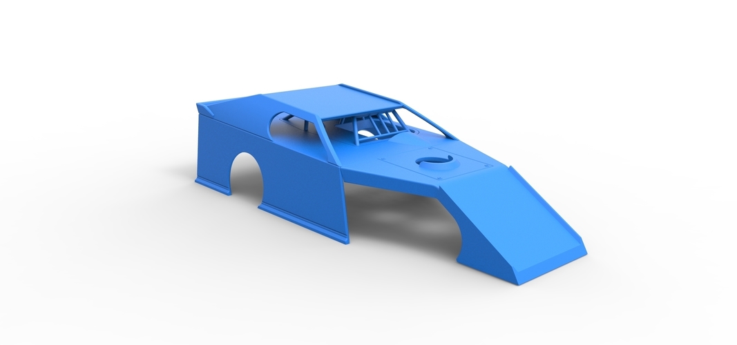 Shell of Dirt Modified stock car Scale 1:25 3D Print 566784