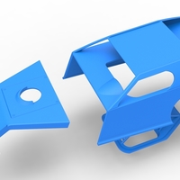 Shell of Dirt Modified stock car Scale 1:25 - Thumbnail 16