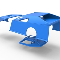 Shell of Dirt Modified stock car Scale 1:25 - Thumbnail 20