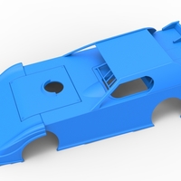 Shell of Dirt Modified Super stock car Scale 1:25 - Thumbnail 2