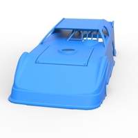 Shell of Dirt Modified Super stock car Scale 1:25 - Thumbnail 4