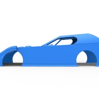 Shell of Dirt Modified Super stock car Scale 1:25 - Thumbnail 7