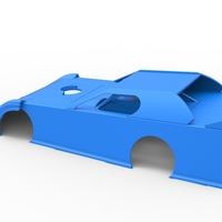 Shell of Dirt Modified Super stock car Scale 1:25 - Thumbnail 10