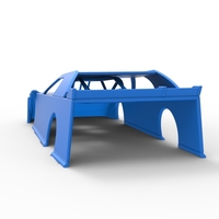 Shell of Dirt Modified Super stock car Scale 1:25 - Thumbnail 11