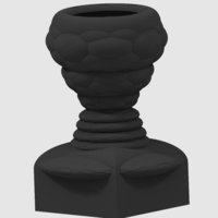 Small Alien Goblet 3D Printing 56684