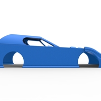 Shell of Dirt Modified Super stock car Scale 1:25 - Thumbnail 15