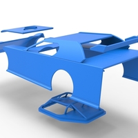 Shell of Dirt Modified Super stock car Scale 1:25 - Thumbnail 24