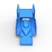 Shell of Northeast Outlaw Dirt Modified stock car V1 Scale 1:25 - Thumbnail 6