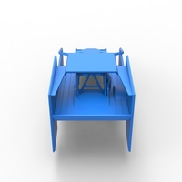 Shell of Northeast Outlaw Dirt Modified stock car V1 Scale 1:25 - Thumbnail 13