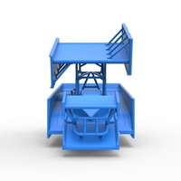 Shell of Northeast Outlaw Dirt Modified stock car V2 Scale 1:25 - Thumbnail 5