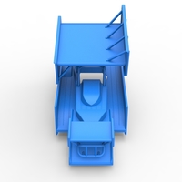 Shell of Northeast Outlaw Dirt Modified stock car V2 Scale 1:25 - Thumbnail 6