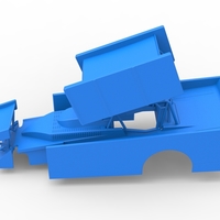 Shell of Northeast Outlaw Dirt Modified stock car V2 Scale 1:25 - Thumbnail 8