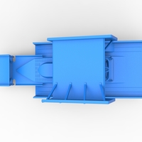 Shell of Northeast Outlaw Dirt Modified stock car V2 Scale 1:25 - Thumbnail 9