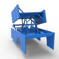 Shell of Northeast Outlaw Dirt Modified stock car V2 Scale 1:25 - Thumbnail 11