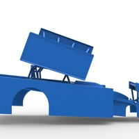 Shell of Northeast Outlaw Dirt Modified stock car V2 Scale 1:25 - Thumbnail 15