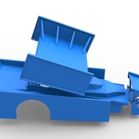 Shell of Northeast Outlaw Dirt Modified stock car V2 Scale 1:25 - Thumbnail 16