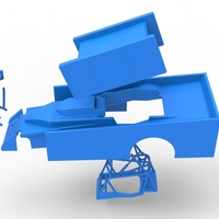 Shell of Northeast Outlaw Dirt Modified stock car V2 Scale 1:25 - Thumbnail 24