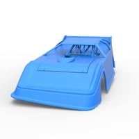 Shell of Super Dirt Late model Version 1 Scale 1:25 - Thumbnail 4