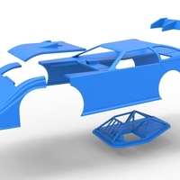 Shell of Super Dirt Late model Version 1 Scale 1:25 - Thumbnail 15