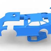 Shell of Super Dirt Late model Version 1 Scale 1:25 - Thumbnail 20