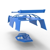 Shell of Super Dirt Late model Version 1 Scale 1:25 - Thumbnail 22