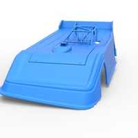 Shell of Super Dirt Late model Version 2 Scale 1:25 - Thumbnail 4