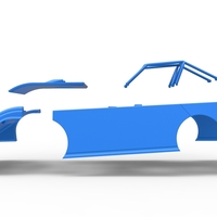 Shell of Super Dirt Late model Version 2 Scale 1:25 - Thumbnail 21