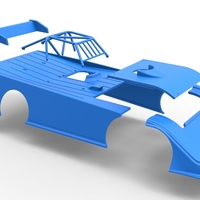 Shell of Super Dirt Late model Version 2 Scale 1:25 - Thumbnail 25