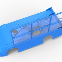 Shell of Super Dirt Late model with side wing 1:25 - Thumbnail 2