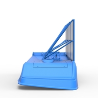 Shell of Super Dirt Late model with side wing 1:25 - Thumbnail 5