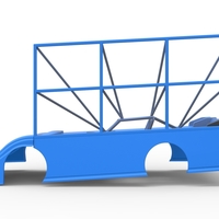 Shell of Super Dirt Late model with side wing 1:25 - Thumbnail 6