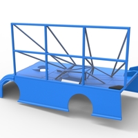 Shell of Super Dirt Late model with side wing 1:25 - Thumbnail 9