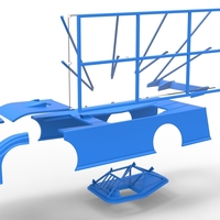 Shell of Super Dirt Late model with side wing 1:25 - Thumbnail 16