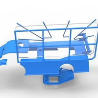 Shell of Super Dirt Late model with side wing 1:25 - Thumbnail 21