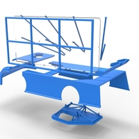 Shell of Super Dirt Late model with side wing 1:25 - Thumbnail 22