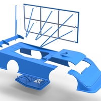 Shell of Super Dirt Late model with side wing 1:25 - Thumbnail 25