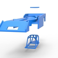 Shell of Small Block Supermodified race car 1:25 - Thumbnail 22