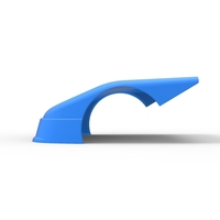 Nose of New Zealand Super Saloon race car V2 Scale 1:25 - Thumbnail 9