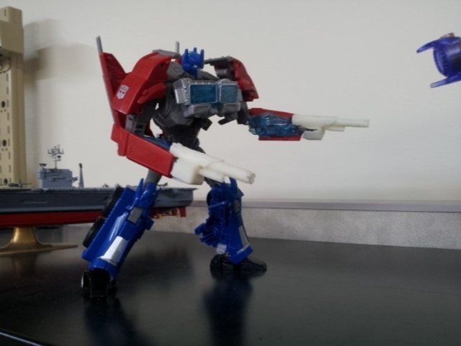 Transformers Prime: Optimus Prime hand cannons 3D Print 56766