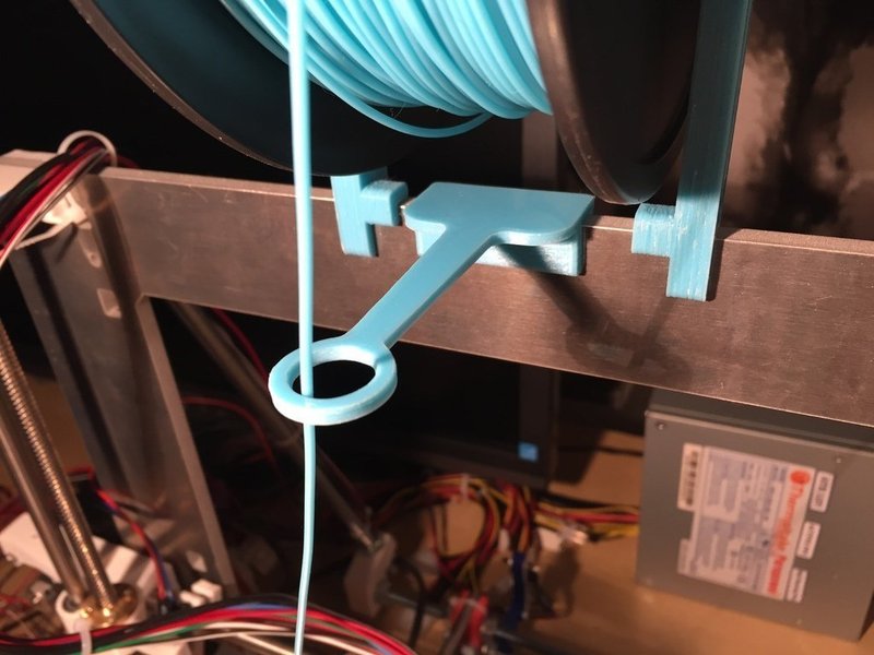 Filament guide for Prusa i3