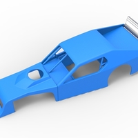 Shell of Asphalt Modified stock car V1 Scale 1:25 - Thumbnail 2