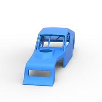 Shell of Asphalt Modified stock car V1 Scale 1:25 - Thumbnail 4