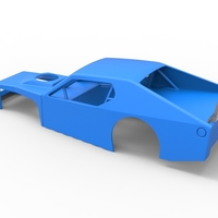Shell of Asphalt Modified stock car V1 Scale 1:25 - Thumbnail 10