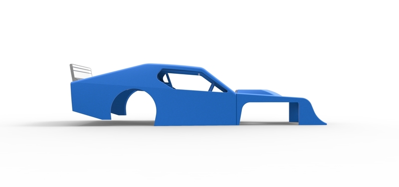 Car Shell Print Shell of Asphalt Modified stock car V1 Scale 1:25 - Pinshape