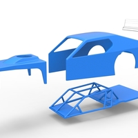Shell of Asphalt Modified stock car V1 Scale 1:25 - Thumbnail 19