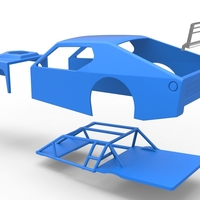 Shell of Asphalt Modified stock car V1 Scale 1:25 - Thumbnail 22