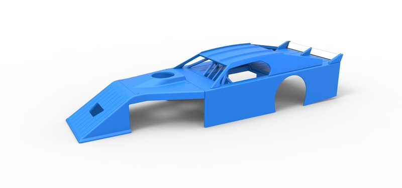 Shell of Asphalt Modified stock car V2 Scale 1:25