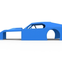 Shell of Asphalt Modified stock car V2 Scale 1:25 - Thumbnail 7